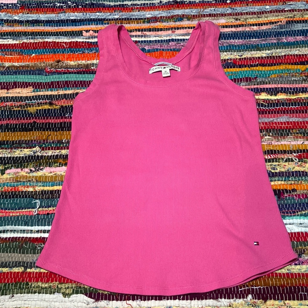 Vintage Tommy Hilfiger pink tank